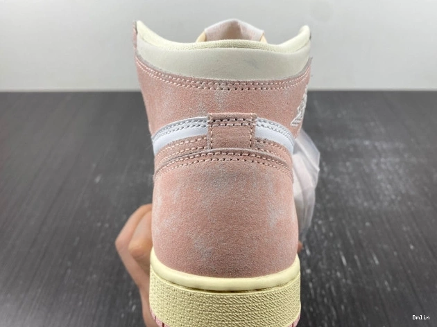 Bmlin Shoes Pink OG Jordan Air Retro (Women's) High 1 Washed FD2596-600 0811